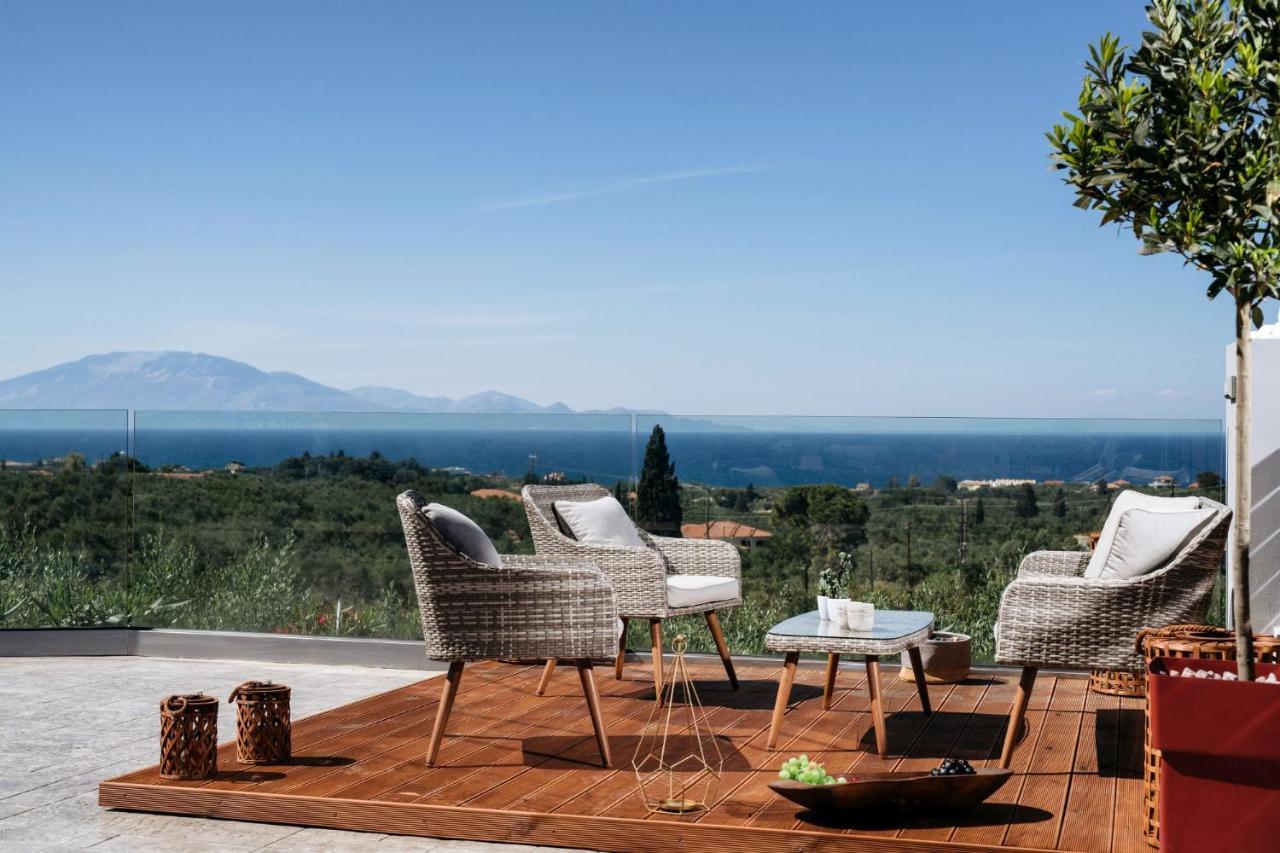 Villa Venia - Cozy Escape With Scenic Sew View, By Zantewize Tragaki Ngoại thất bức ảnh
