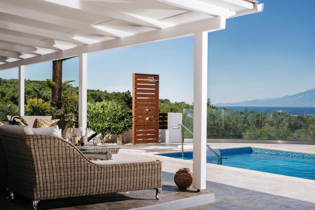 Villa Venia - Cozy Escape With Scenic Sew View, By Zantewize Tragaki Ngoại thất bức ảnh