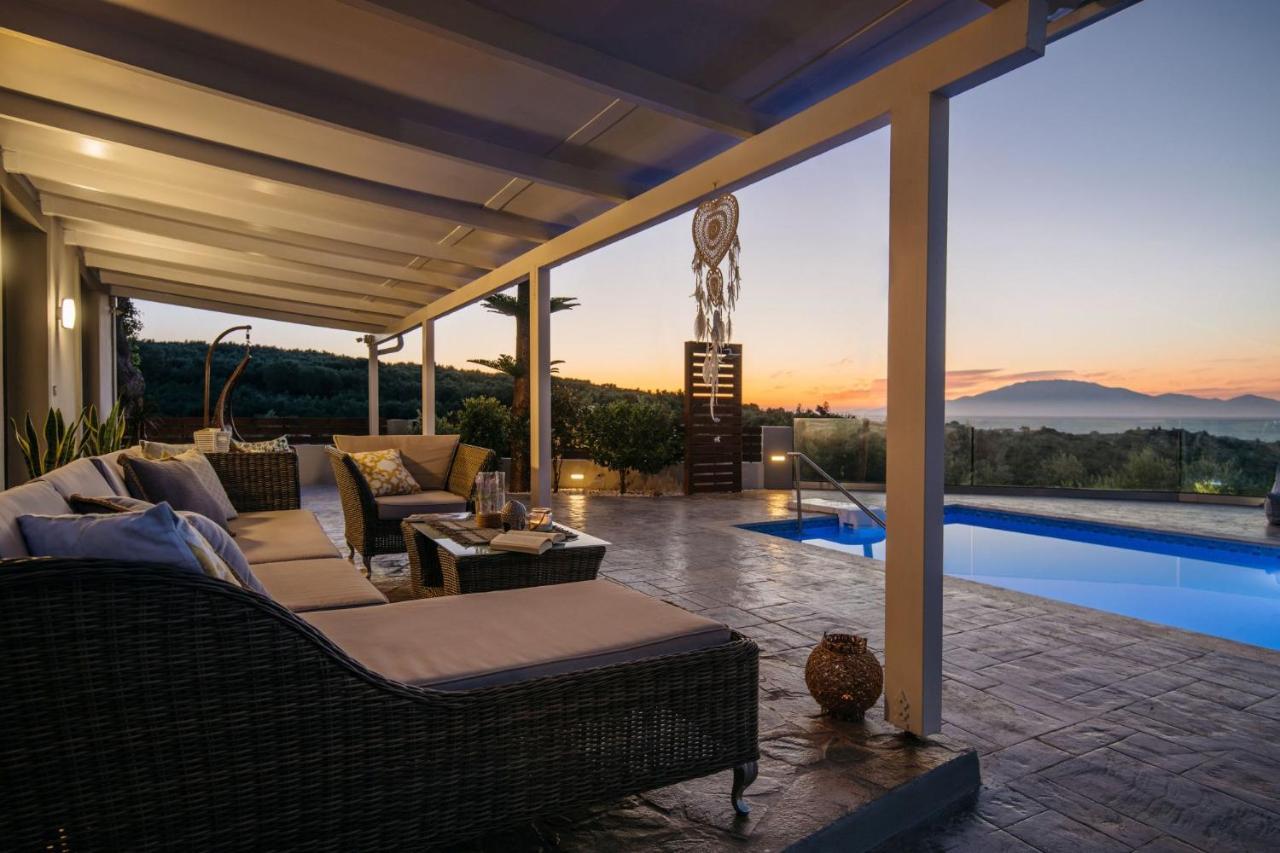 Villa Venia - Cozy Escape With Scenic Sew View, By Zantewize Tragaki Ngoại thất bức ảnh