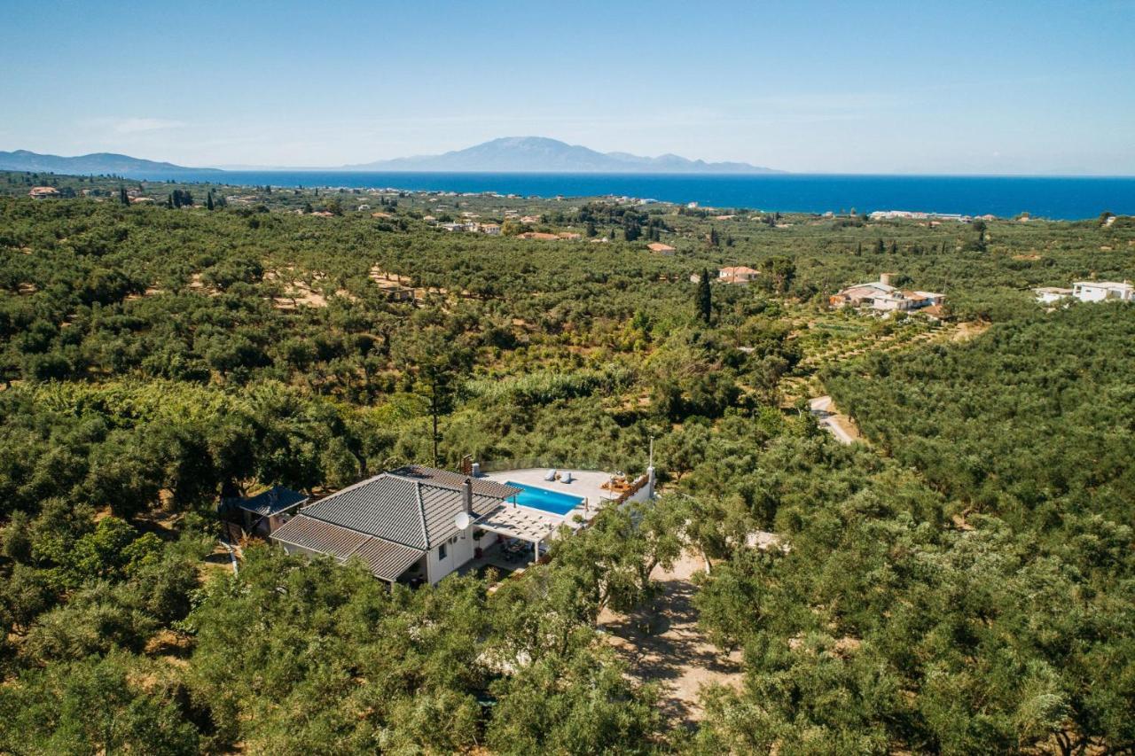 Villa Venia - Cozy Escape With Scenic Sew View, By Zantewize Tragaki Ngoại thất bức ảnh