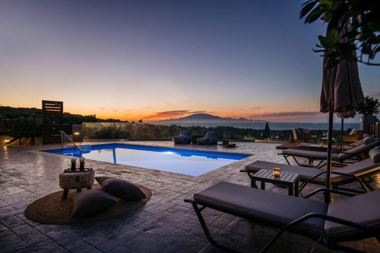 Villa Venia - Cozy Escape With Scenic Sew View, By Zantewize Tragaki Ngoại thất bức ảnh